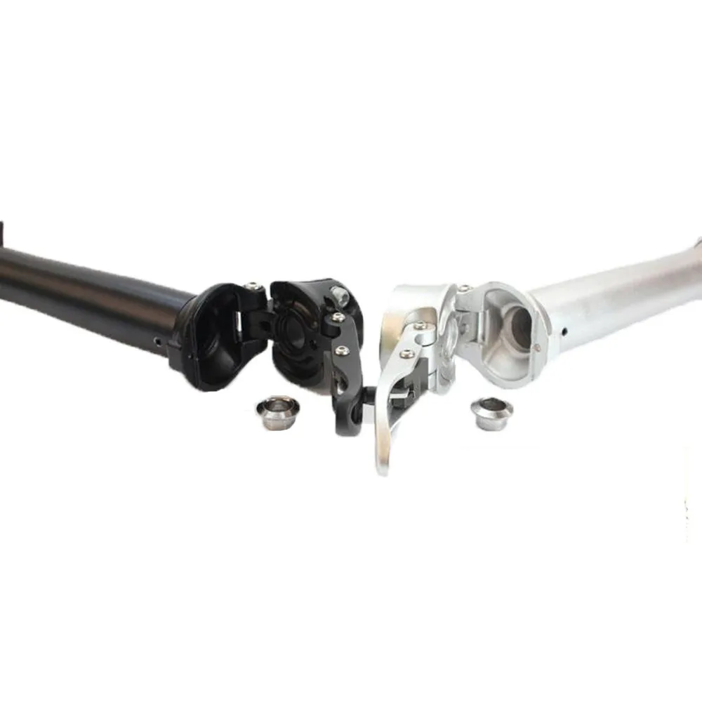 Алюминиевый складной велосипедный стержень с регулируемой ручкой 28 6 мм детали