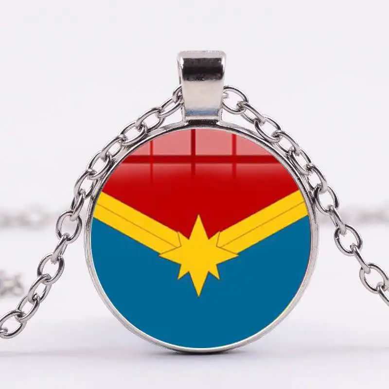 Новинка 2019 высокое качество капитан ожерелье с персонажами из Marvel горячая