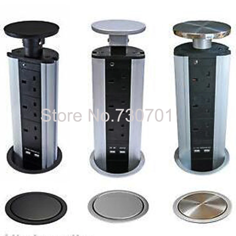 Steel cap pop up socket