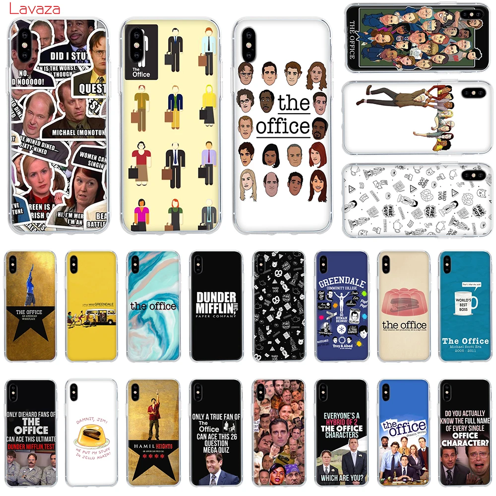 

Lavaza The Office Funny Humor Hard Phone Case for Apple iPhone 6 6s 7 8 Plus X 5 5S SE for iPhone XS Max XR Cover