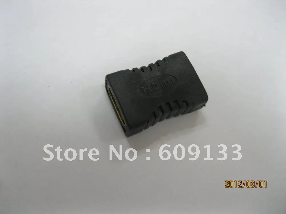 20pcs/lot Wholesale Mini HDMI Female to F/F Coupler Extender Adapter Connector for HDTV HDCP 1080P Free shipping |