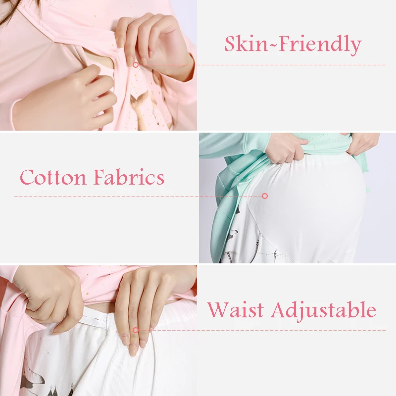 Autumn Winter Maternity Nursing Clothing Suit Clothes For Pregnant Women (6)
