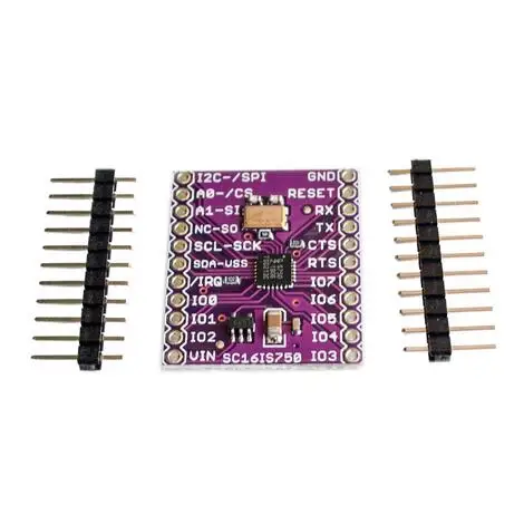 

CJMCU-750 SC16IS750 Single UART With I2C-Bus/SPI Interface For Industrial Control