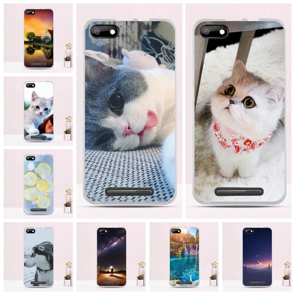 Soft TPU Capas For BQ S 5020 Strike Case BQS-5020 Cover Back Fundas BQs-5020 Covers Shells Bags | Мобильные телефоны и