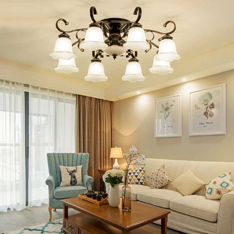 Antique Ceiling Lamps for Living Room Classic Ceiling Lights for Dining Room Ceiling Lamps Rustic Pendants Ceiling Kitchen Light