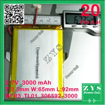 

Safety Packing (Level 4) 20pcs for tablet pc 7 inch MP3 MP4 306592 306590 036590 Size:3mmX65mmX92mm 3.7V 3000mah 3.7 v 3000 mah