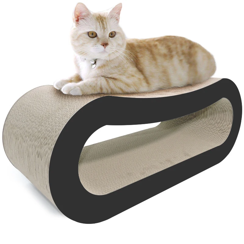 

Pet Furniture Jumbo Cat Scratcher Lounge Cat Sofa Scratching Post Cat Supplier