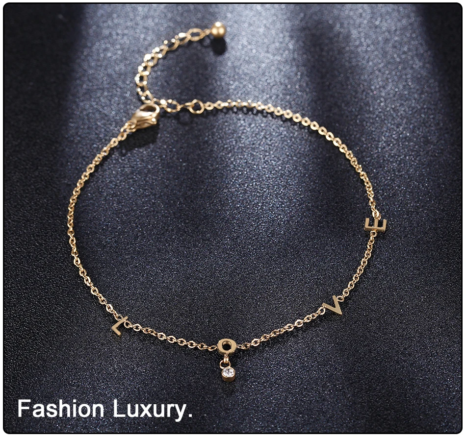 Anklet Bracelet Stainless Steel (5)