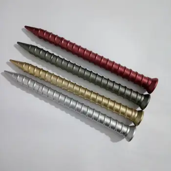 

500 pcs/Lot Creative screw neutral pen Refill Neutral Pen Good Quality Black Refill 0.38mm Office And School