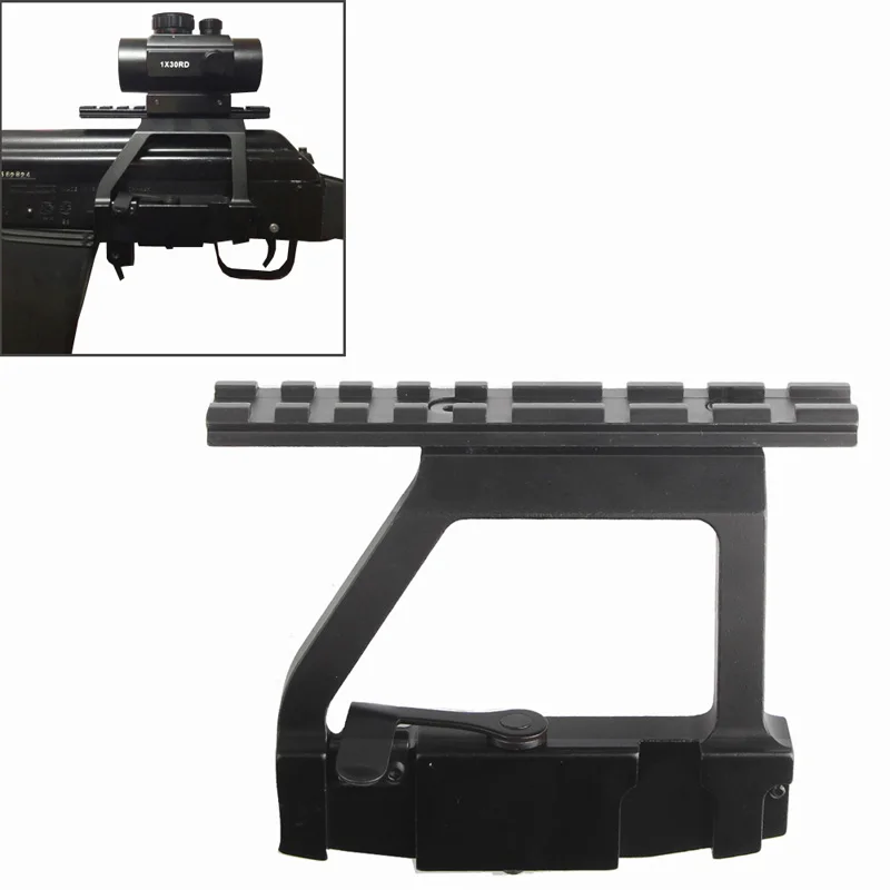 

Tactical Rail AK 74 47 Side Fitting Airsoft AK Mount Rail Quick QD Style 20mm Detach Rail Base Accessories RL2-0022