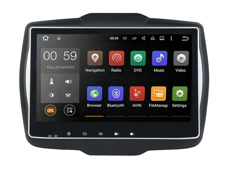 ANDROID 8.0 OCTACORE FOR JEEP RENEGADE WIFI GPS BLUETOOTH EASY CONNECT