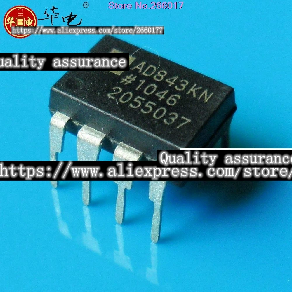 

1PCS/lot AD843KN AD843 DIP8 new and original In Stock