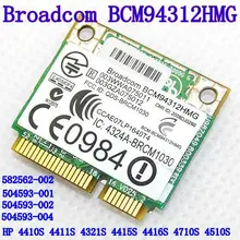 Broadcom Bcm94312hmg Bcm4312 Половина Mini Pci-e беспроводная Wifi карта 802,11 B G