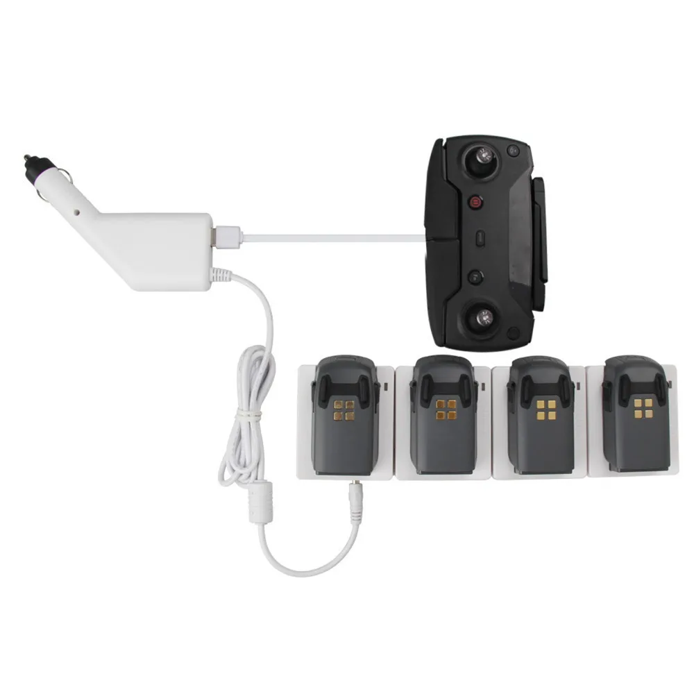 Car Charger for DJI Spark Battery USB Port for Spark Remote Controller Charging Parallel plate
