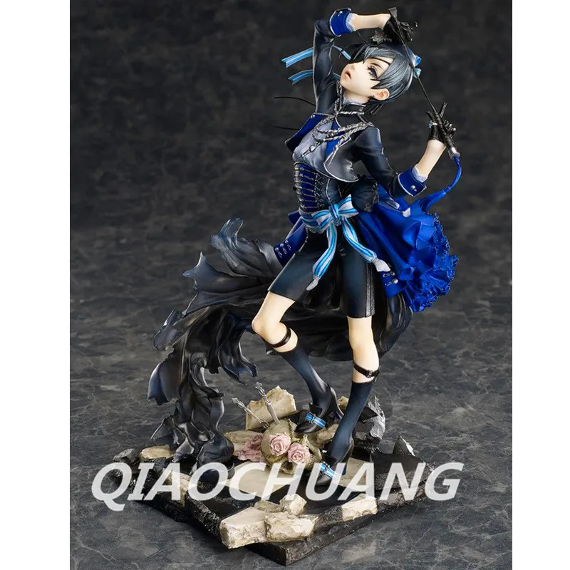 

Anime Black Butler Book of Muder Ciel Phantomhive PVC Action Figure Collectible Model Toy 21cm RETAIL BOX W72