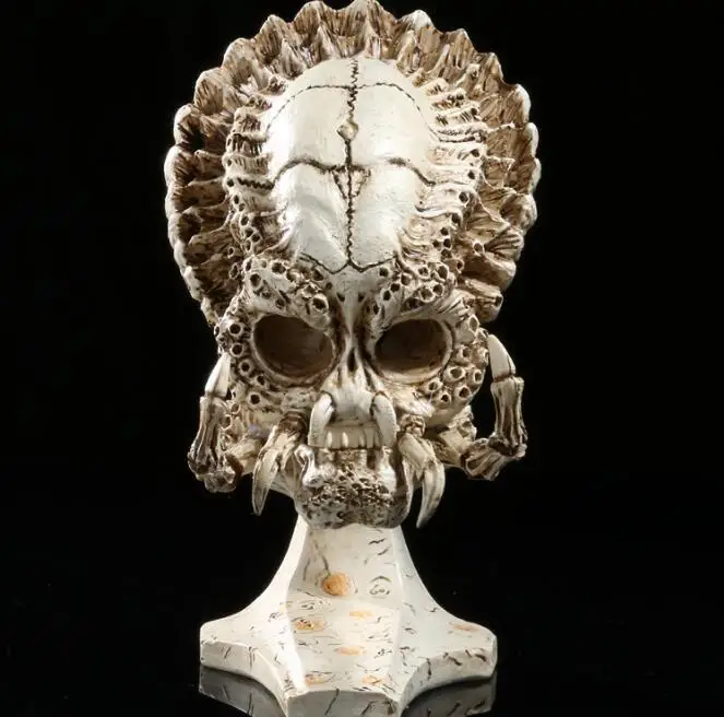 

Predator skull model 1: 1 Alien vs Predator model home decoration