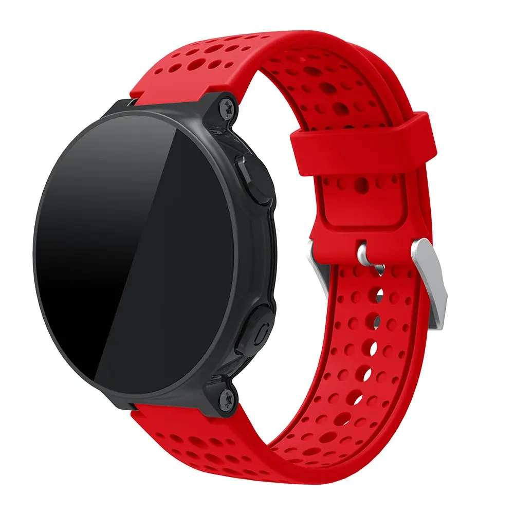 Силиконовый ремешок для наручных часов для Garmin Forerunner 230/235/220/620/630/735XT/235 Lite часы к повседневной одежде спортивные часы