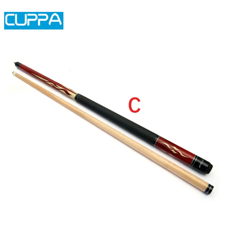 Billige 2018 Cuppa HS Pool Cues Stick 13mm 11,5mm 10,5mm Spitze Billard Queue mit 2 kreiden China