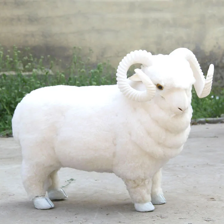 

Lovely vivid sheep toy , sheep model, ideal as toys decoration or special chair for children 55*22*41cm