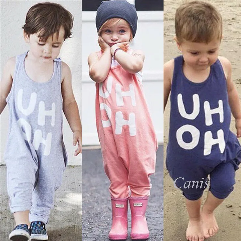 Newborn Baby Girls Boys Clothes Sleeveless Camouflage Romper Jumpsuit Pajamas