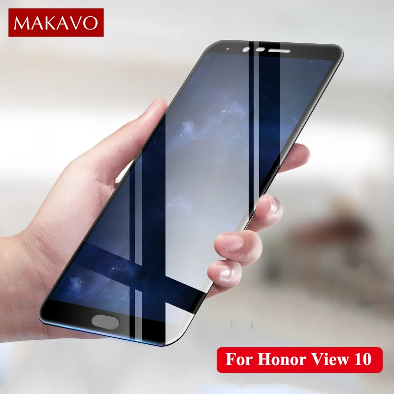 MAKAVO закаленное стекло 9H 2.5D для Huawei Honor 10 Взрывозащищенная защитная пленка экрана