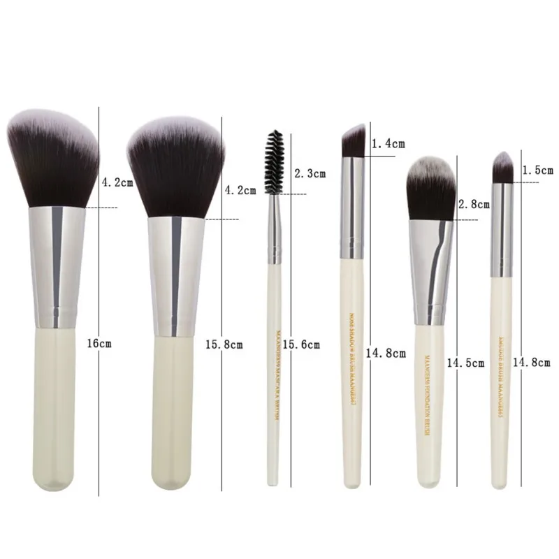 MAANGE 22 шт. профессия щетки установить пудра глаз тени губ Make up Brush инструменты Наборы косметический