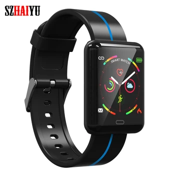 

SZHAIYU Sport Smart Watch Wristband Color Screen Heart Rate Monitor Fitness Tracker Smart Bracelet Men Women Waterproof Andriod