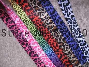 

Hot Sale! 60 pcs Popular Leopard Key Chains Mobile Cell Phone Lanyard Neck Straps Favors SZ-231