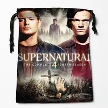 V# bR57 Сверхъестественное Сезон логотип печатных получить мешок степень сжатия сумки мешки drawstring Размер 18X22 см 7 = 12JvR57