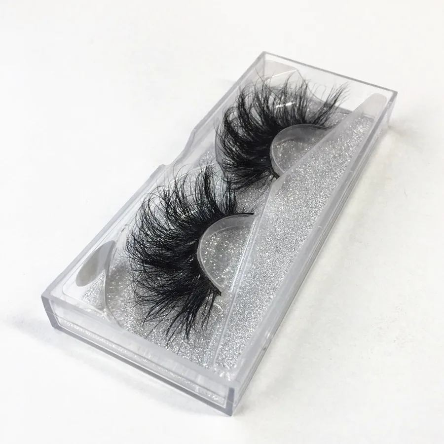 

25mm Long Eyelashes Extension Makeup 3d Mink Lashes Natural False Eyelashes Volume Faux Cils 25mm Lashes Wispy Eye Lashes