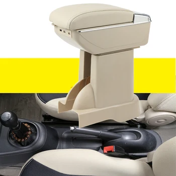 

Car Armrest Central Store Content Storage Box with usb charge For suzuki alto Celerio Nissan Pixo 2009-2016 2015 2017 2014 2013