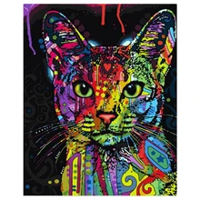 Горячая Распродажа, Безрамная картина, живопись по номерам, настенное искусство, сделай сам, картина маслом, домашний декор для гостиной, 40x50 см