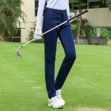 Женские штаны для похудения для гольфа; сезон зима-осень; теплые брюки с высокой эластичностью; женские утепленные брюки для гольфа; D0676