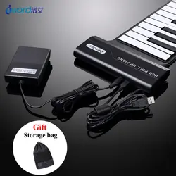 2019 Новый 88 клавиш Usb Midi клавиатура, пианино ключи, Handscroll, Roll Up