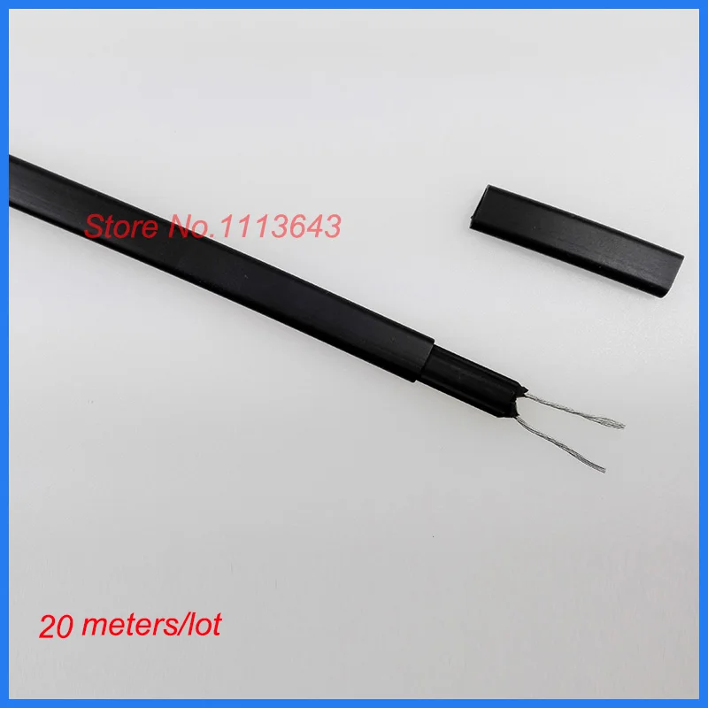 

Anti-freeze Frost Protection Heating Cable For Water Pipe/Self Regulating Electric Heater Wire 20m