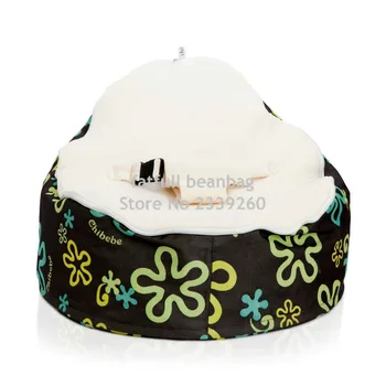 

COVER ONLY, NO FILLINGS - Baby Bean Bag with Starfish Pattern Cover Beanbag No Filled with Zipper Straps