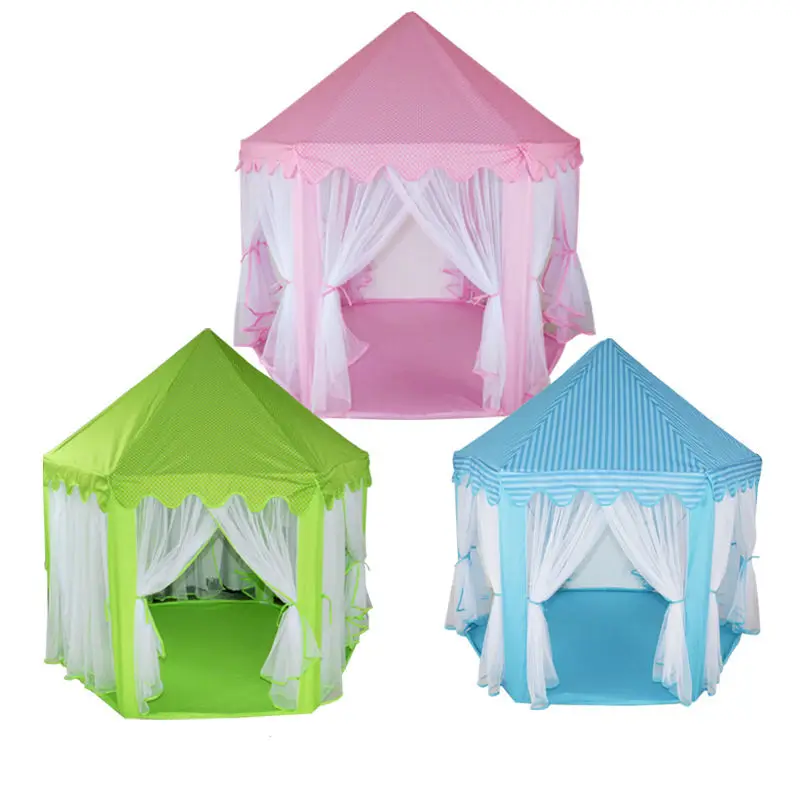

Very beautiful Indoor outdoor princess castle House tent foldable child girl park picnic holiday game play tent baby toy gift