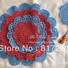 Новинка г. ZAKKA модный дизайн 12 рис./лот кружево doily ткань Войлок крючком подстаканник коврик для столовой украшение свадебного стола ma