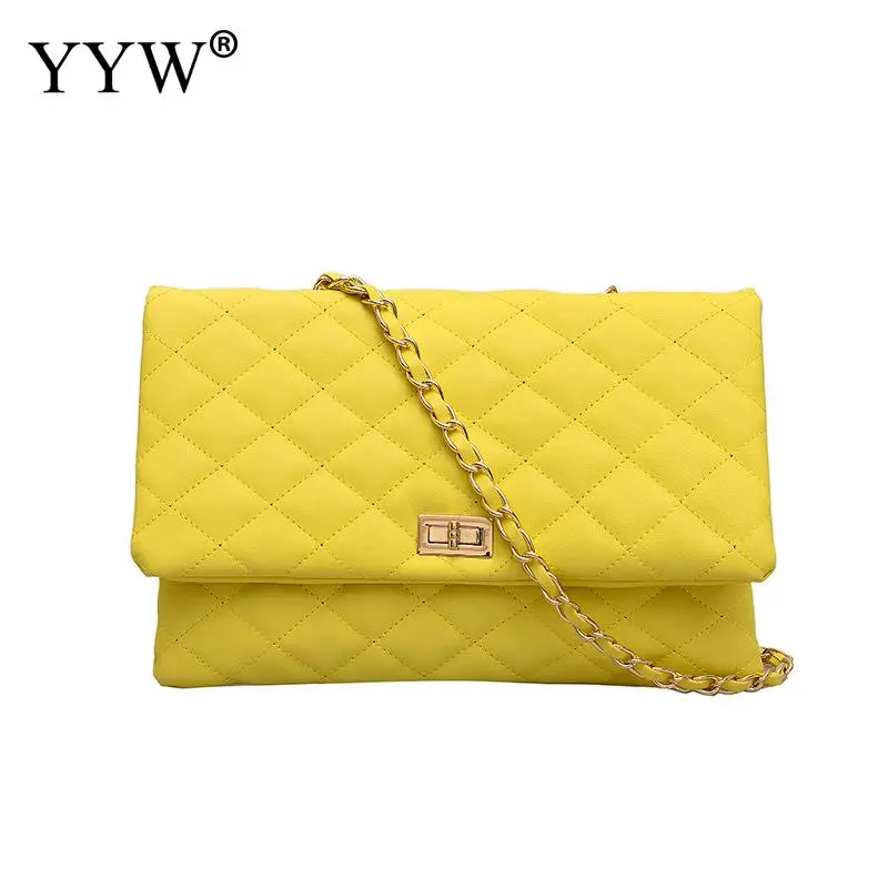 Yellow clutch bags for women Clearance