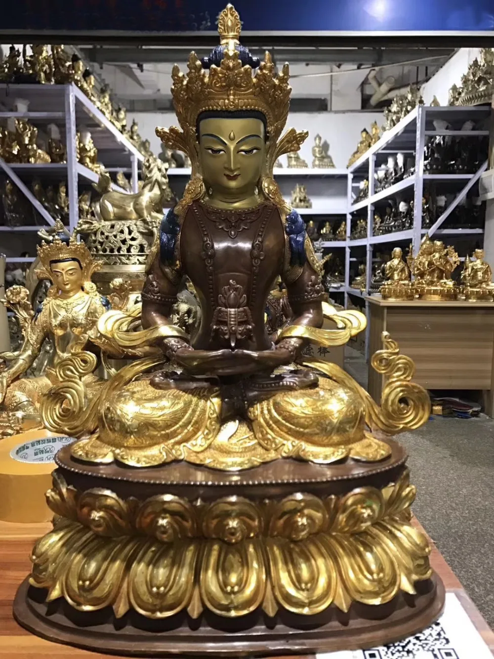 statue redwood handwerk sakyamuni kopf figur tathagata skulptur buddha 