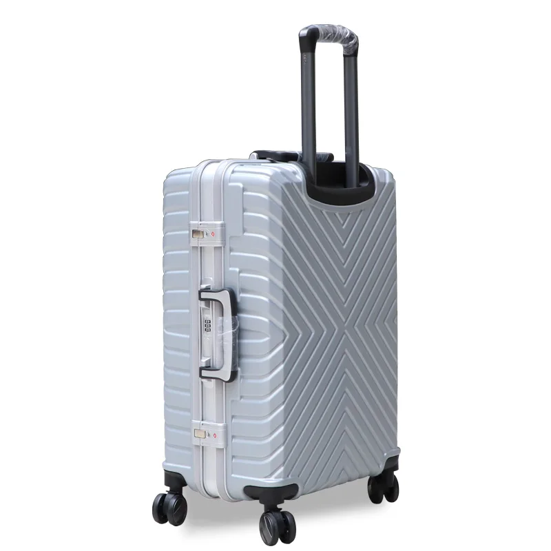 

Travel suitcase Rolling Luggage Spinner trolley case Aluminum alloy 20/24inch boarding wheel Woman carry-on luggage travel bags