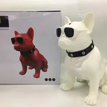 Makescc CH-M11 беспроводной Bluetooth динамик Колонка бульдог портативный стерео супер бас USB AUX Открытый полный собака сабвуфер