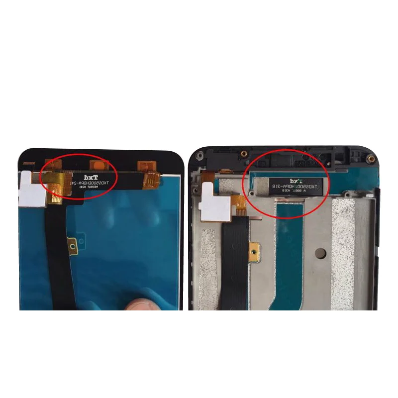 Протестировано 3 шт./лот для ZTE Blade A610 Полный ЖК дисплей с сенсорным экраном стекло