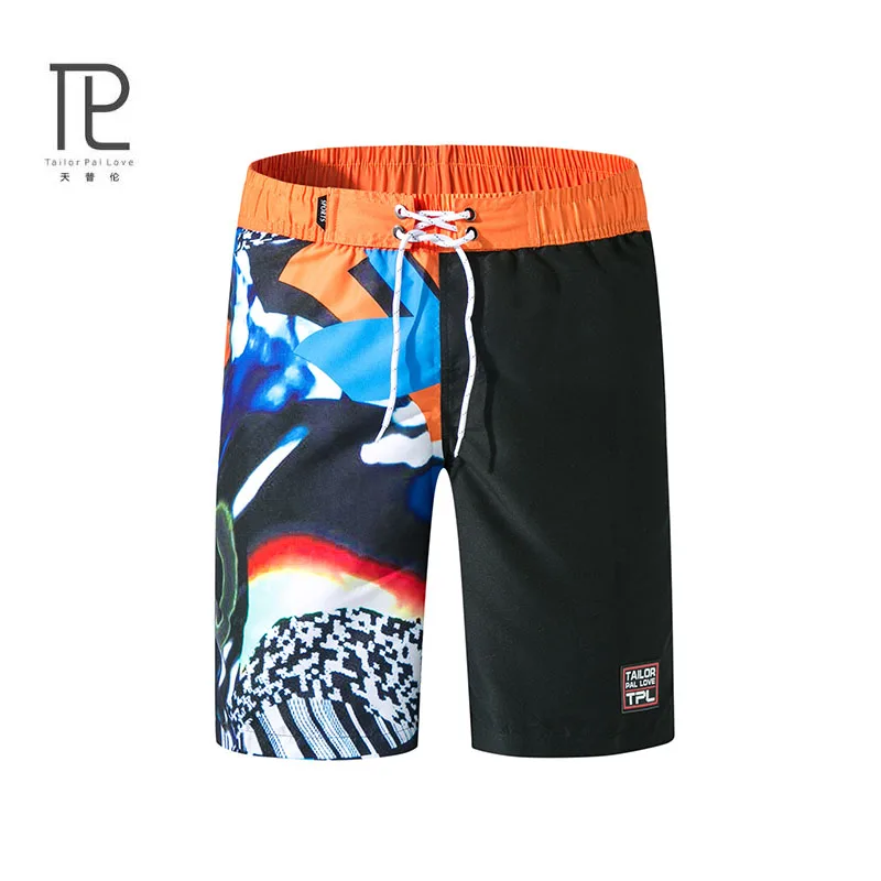 Tailor PAL Love Быстросохнущие шорты Для мужчин Повседневное плюс Размеры 3XL летние шорты Для мужчин до колена эластичное карман шорты с принтом Для мужчин 5a