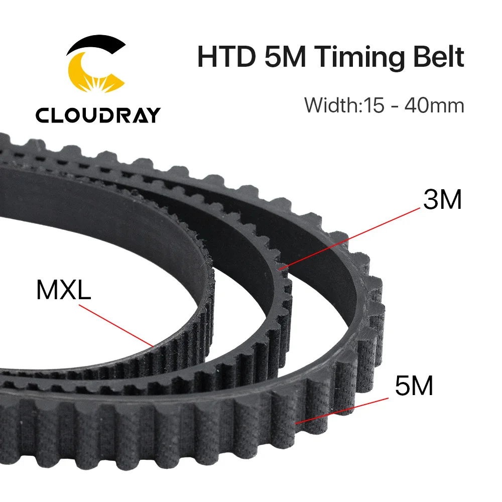 Cloudray 5 метровый ремень для лазерной гравировки м 15 20 25 30 мм полиуретан|open belt|belt 5m5m