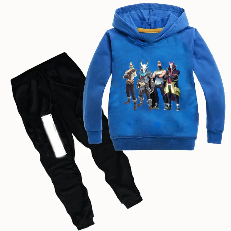 Z& Y/От 2 до 16 лет г. Весенне-осенний комплект одежды для маленьких мальчиков, детские толстовки с капюшоном и длинными рукавами+ штаны, эксклюзивная одежда для маленьких девочек