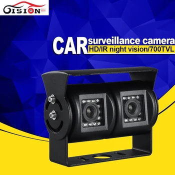700TVL HD Автомобильная камера заднего вида DVR камера парковки ночного видения Автомобильный dvr двойной Cam камера водостойкая камера заднего ви...