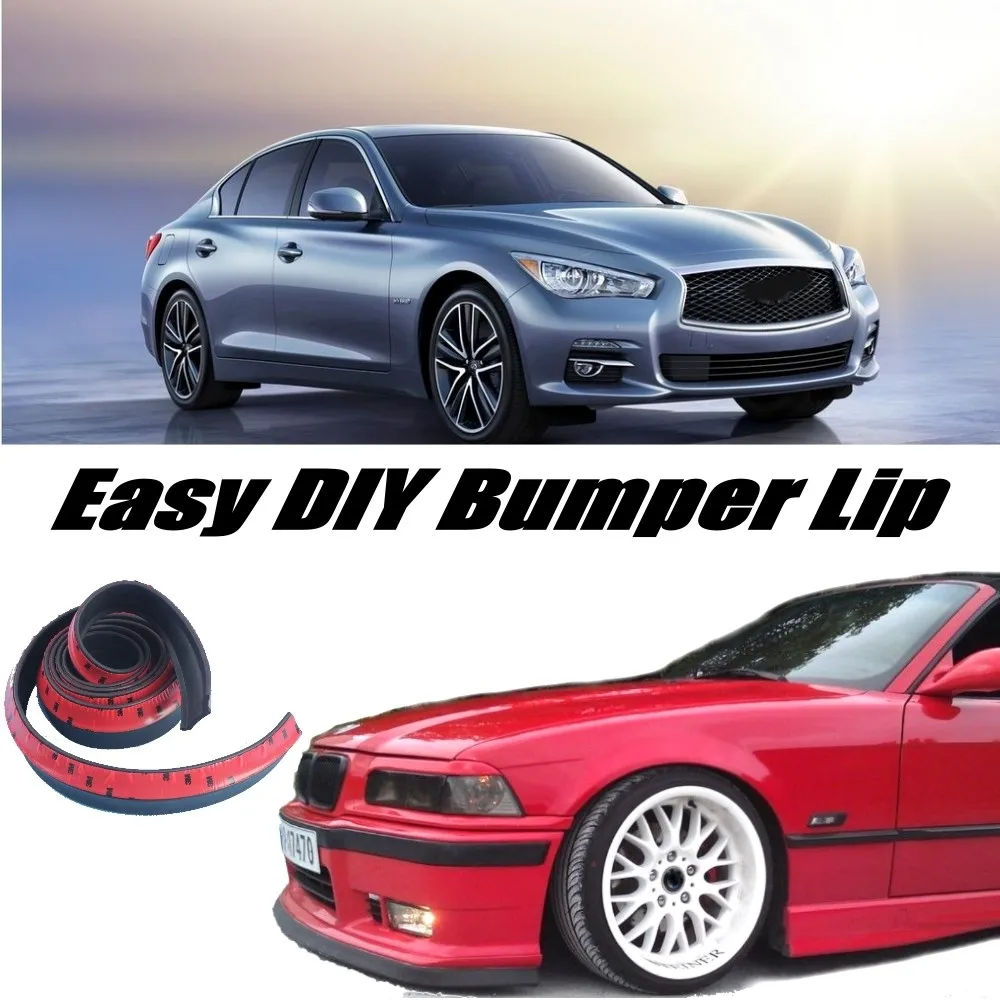 Body kit Tuning Splitter Front Skirt Tuning For Infiniti Q50 V37 2013~2016
