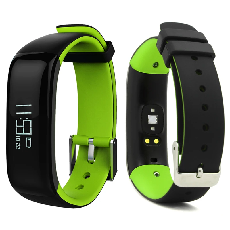 Новинка 2017 года P1 SmartBand браслеты bluetooth сердечного ритма умный Браслет крови