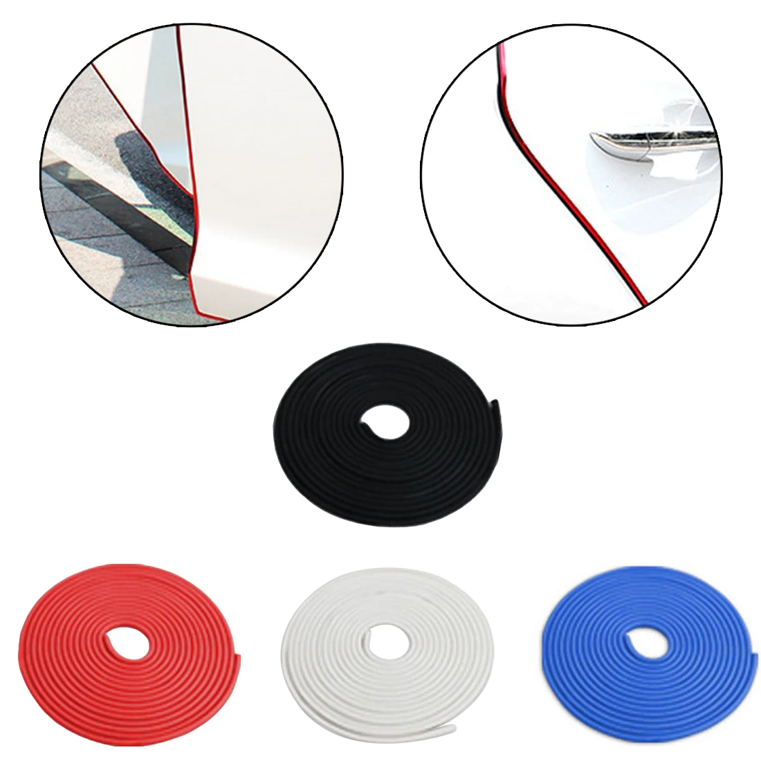 

Dewtreetali 7.5M Universal Car Door Scratch Protector/Edge Guard Cover Crash For Renault sceni c1 2 c3 modus Duster Logan